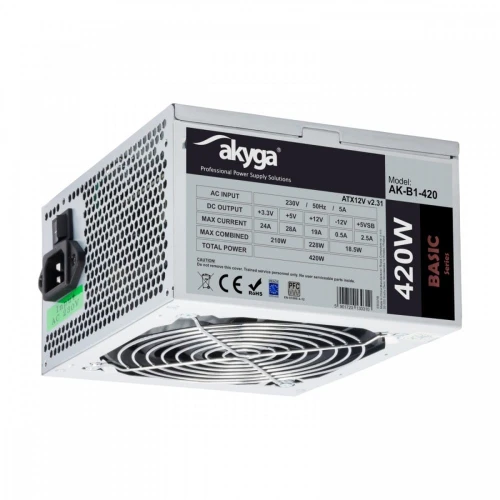 AKYGA Zasilacz ATX AK-B1-420 420W