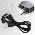 Qoltec Rozdzielacz Splitter Ethernet mini SWITCH 1x3 RJ45 | 1000Mb/s |  USB-C | Aluminium