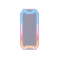 Unitek Obudowa dysku SSD M.2 NVMe/SATA 10Gbps, RGB; S1210B