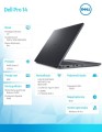 Dell Laptop Dell Pro 14 PC14255/AMD Ryzen 5 220/8GB/512GB SSD/14.0 FHD+/Radeon 740M/FgrPr/FHD/IR Cam/Mic/WLAN + BT/Backlit Kb/3 Cell/W11Pro