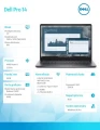 Dell Laptop Dell Pro 14 PC14255/AMD Ryzen 5 220/16GB/256GB/14.0 FHD+/Radeon 740M/FgrPr/Cam & Mic/WLAN + BT/Backlit Kb/3 Cell/W11Pro