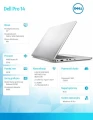 Dell Laptop Dell Pro 14 PC14255/AMD Ryzen AI 5 PRO 340/16GB/512GB SSD/14.0 FHD+/Radeon 840M/FgrPr/FHD/IR Cam/Mic/WLAN+BT/Backlit Kb/3 Cell/W11Pro