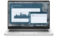 Dell Laptop Dell Pro 14 PC14255/AMD Ryzen AI 7 350/16GB/512GB SSD/14.0 FHD+/Radeon 860M/FgrPr/FHD/IR Cam/Mic/WLAN+ BT/Backlit Kb/3 Cell/W11Pro