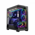 MODECOM Obudowa PC STELLAR 5F ARGB 10 Czarna