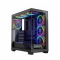 MODECOM Obudowa PC STELLAR 8F ARGB 10 Czarna