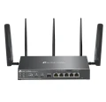 TP-LINK Brama sieciowa gigabitowa Omada 4G+ Cat6 AX3000 VPN with 4-Port PoE+PORT: 1× Gigabit SFP WAN/LAN Port, 1× Gigabit RJ45 WAN Port, 4× Gigabit WA