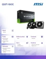 MSI Karta graficzna GeForce RTX 5070 Ti 16G VENTUS 3X OC GDDR7 256bit HDMI/3DP