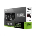 Asus Karta graficzna GeForce RTX 5070 DUAL 12GB GDDR7 192BIT HDMI/3DP