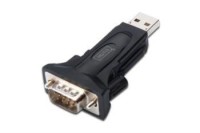 Digitus Konwerter / Adapter USB-A 2.0 męski do RS485 (DB9) męski + 3-pinowa listwa śrubowa| Chipset FTDI FT232RL | z dodatkowym kablem 0.8m