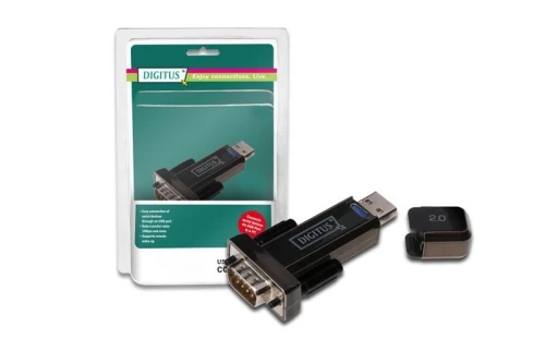 Digitus Konwerter/Adapter USB 2.0 do RS232 (DB9) z kablem USB A M/Ż 80cm