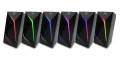 Media-Tech Głośniki COBRA PRO URION 2.0 MT3172 Gamingowe/Line-in/Bluetooth 5.0/RGB/Moduł sterujący/Jack 3,5/USB/RMS 8W/PMPO 320W