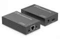Digitus Przedłużacz/Extender HDMI 1080p 60Hz 120m po skrętce Cat.6/6A/7/8 HDCP 1.3 IR, zestaw