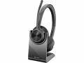POLY Słuchawki Voyager 4320 UC ST USB-A BT700 USB-A Z podstawką do ładowania 77Y99AA
