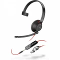 POLY Zestaw słuchawkowy Blackwire 5210 USB-C + 3.5mmP +USB-C/A 8X230AA