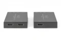 Digitus Przedłużacz / Extender HDMI 70m po skrętce kat.5e/6/7 4K 60Hz PoC (Power over Cable) (zestaw)