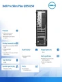Dell Komputer Dell Pro Slim Plus QBS1250 W11Pro U7 265/32GB/512GB/Integrated/WLAN + BT/Wireless Kb & Mouse/260W/3YPS