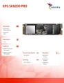 Adata Dysk SSD XPG SX8200 PRO 2TB PCIe 3x4 3.5/3 GB/s M.2