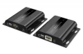 Digitus Przedłużacz (extender) po skrętce kat.6 HDMI 4K/60Hz przez IP 1G lub do 120m/200m z PoE, max. 253 odbiorniki, sterowanie IR - zestaw