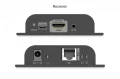 Digitus Przedłużacz (extender) po skrętce kat.6 HDMI 4K/60Hz przez IP 1G lub do 120m/200m z PoE, max. 253 odbiorniki, sterowanie IR - zestaw