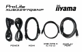 IIYAMA Monitor 32 cale XUB3297QSNP-B1 IPS,QHD,USB-C DOCK (95W), USB HUB 4x, KVM,  RJ45, GW 5 LAT