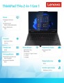 Lenovo Ultrabook ThinkPad T14s 2in1 G1 21R30041PB W11Pro ULT7 255U/32GB/1TB/INT/14.0 WUXGA/Touch/Black/3YRS Premier Support + CO2 Offset