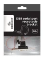 Gembird Gniazdo DB9 (COM9) na śledziu + low profile