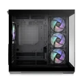 Thermaltake Obudowa - View 380 TG ARGB - Black