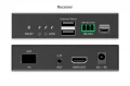 Digitus Przedłużacz (extender) światłowodowy HDMI 4K/60Hz z KVM USB 1.1 przez IP 1G lub do 40km/300m, max. 253 odbiorniki, HDMI Loop-Out, Audio - zest