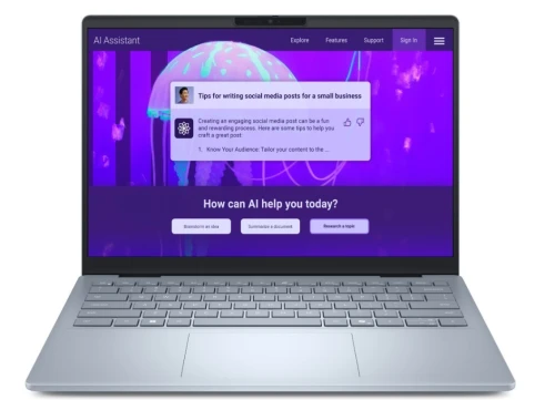 Dell Laptop Dell 14 Plus DB14250 Win11Pro Ultra 7 256V/16GB/512GB SSD/14.0 2.5K/Arc/FgrPr/WLAN + BT/Backlit Kb/4 Cell