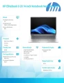 HP Inc. Notebook EliteBook 6 G1i  U7-265U 512GB/16GB/W11P/13.3 C51HBET
