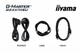 IIYAMA Monitor 23,8 cala G2441HSU-B1 IPS,FHD,144Hz,1ms,2xUSB,350cd,HDMI,DP
