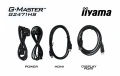 IIYAMA Monitor 23,8 cala G2471HS-B1 Fast IPS,FHD,240Hz,2xHDMI,DP, 350cd,     Adaptive G-SYNC - 1920 x 1080 @48-240Hz  DisplayPort Only
