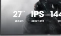IIYAMA Monitor 27 cali GB2741QSU-B1 IPS,QHD,144Hz,1ms,2xUSB,                Adaptive G-SYNC,HDMI,DP,350cd, HAS (150) PIVOT