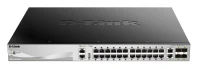 D-Link Przełącznik DGS-3130-30PS 24GE PoE 4SFP+ 2x10