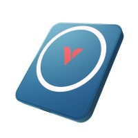 Verbatim SnapBack Magnetic SSD Blue Metalic MagSave 2TB, Apple ProRes 4K 60 kl/s