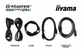 IIYAMA Monitor 27 cali GB2771QSU-B1 QHD,Fast IPS,200Hz,HAS (150) PIVOT,2xUSB 3.2,2xUSB C,0,5ms,2xHDMI,DP,350cd,Adaptive G-SYNC 1920x1080@48-240Hz DP o