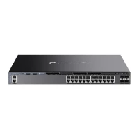 TP-LINK Przełącznik zarządzalny SG6428X Omada 24-Port Gigabit Stackable L3 Managed      Switch with 4 10GE SFP+ Slots