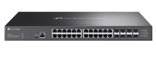 TP-LINK Przełącznik zarządzalny Omada SX3832  24-Port 10GBASE-T L2+ with 8 10GE  SFP+ Slots