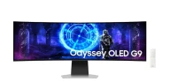 Samsung Monitor 49 cali Odyssey G9 G95SD OLED 5120x1440 DQHD 32:9 1xHDMI 1xmicroHDMI 1xDP 1xUSB-C 2xUSB 0,03ms 240Hz zakrzywiony głośniki SMART 2Yd2d