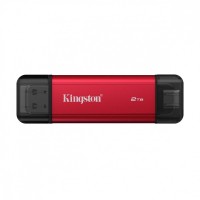 Kingston Dysk zewnętrzny SSD 2TB DualPortable USB-A/C 3.2 Gen2