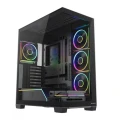 MODECOM Obudowa PC VOLCANO STELLAR PLUS ARGB MIDI 5F Czarna