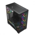 MODECOM Obudowa PC VOLCANO STELLAR PLUS ARGB MIDI 5F Czarna