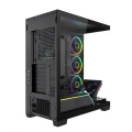 MODECOM Obudowa PC VOLCANO STELLAR PLUS ARGB MIDI 5F Czarna