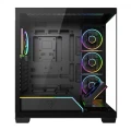 MODECOM Obudowa PC VOLCANO STELLAR PLUS ARGB MIDI 5F Czarna