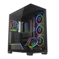 MODECOM Obudowa PC VOLCANO STELLAR PLUS ARGB MIDI 5F Czarna