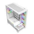 MODECOM Obudowa PC VOLCANO STELLAR PLUS ARGB MIDI 8F Biała