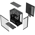 MODECOM Obudowa PC VOLCANO STELLAR PLUS ARGB MIDI NF Czarna