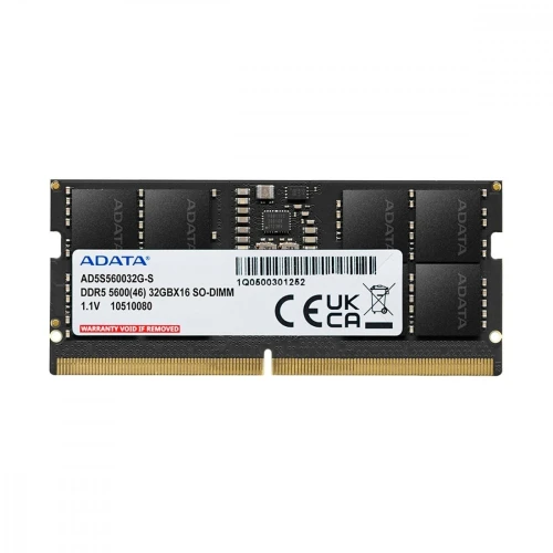 Adata Pamięć do notebooka Premier DDR5 5600 SODIMM 16GB Single Tray