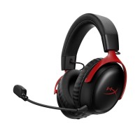 HyperX Słuchawki HyperX Cloud III S bezprzewodowe czarny-czerwony Gaming A59Z0AA