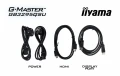 IIYAMA Monitor 31.5 cala GB3272QSU-B1 QHD,IPS,180Hz,2xHDMI,DP,400CD,          2xUSB 3.2 , 2xUSB-C,G-SYNC Compatible, 2x5W, , HAS 150